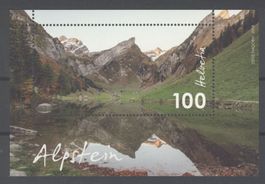 2018, Sonderblock Typische Schweizer Landschaft **
