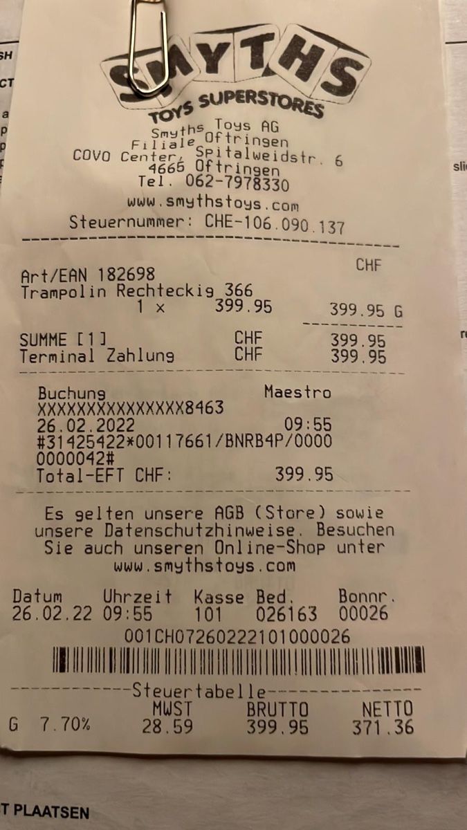 Trampolini: Trampolin rechteckig 1 Saison gebraucht  – Usato da Boningen venduto da surfdaddy 1