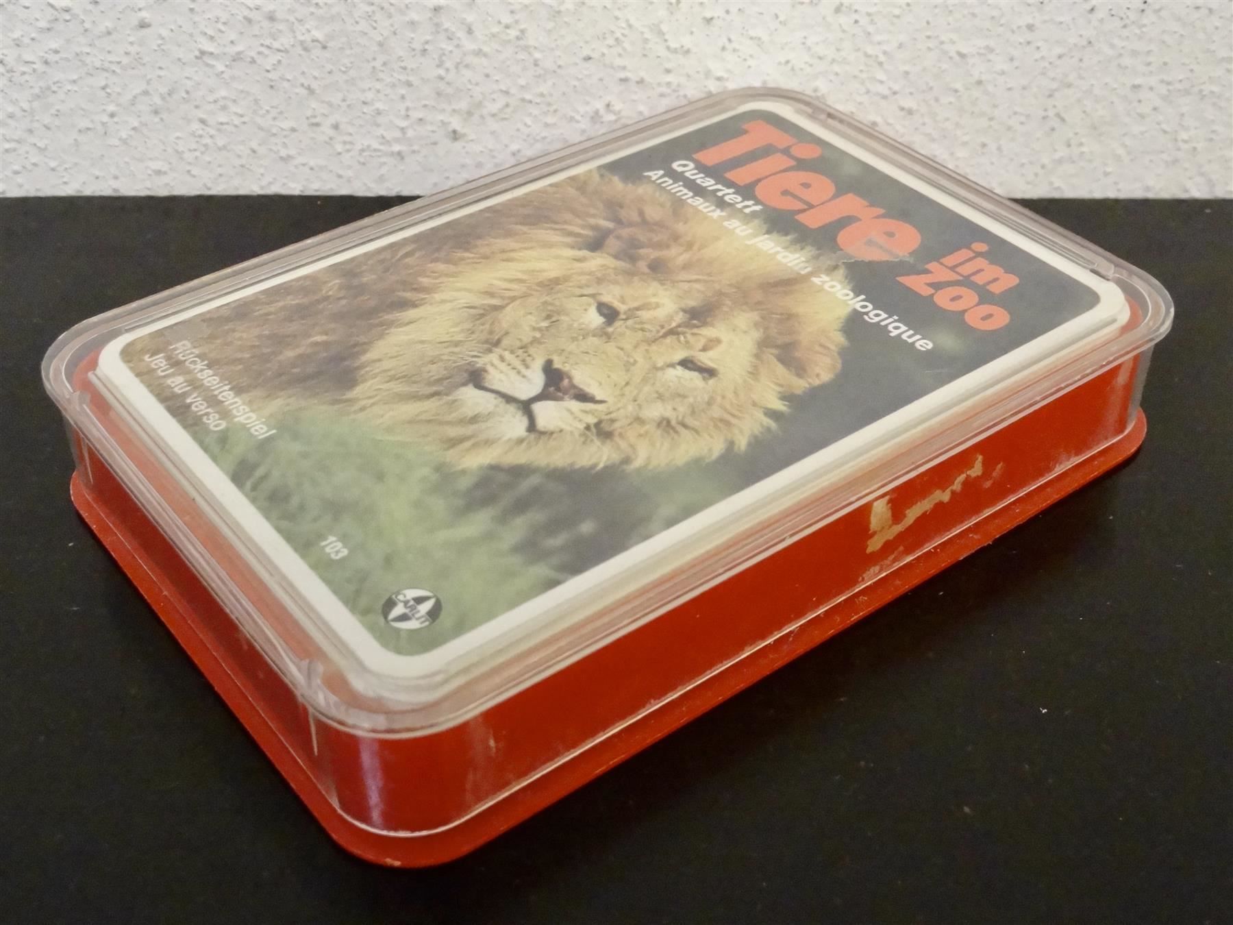 Giochi: Quartett TIER-QUARTETT TIERE IM ZOO – Usato da Kerzers venduto da wisaundso 1