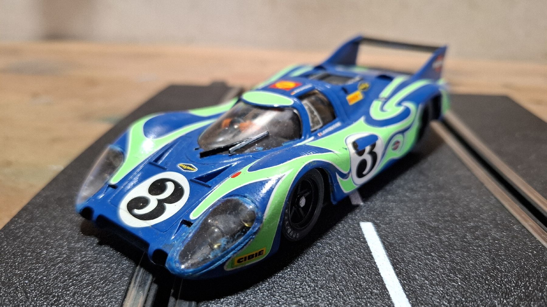 Modellini d'auto: Slotcar Porsche 917 – Difettoso da Flaach venduto da Gommi81
