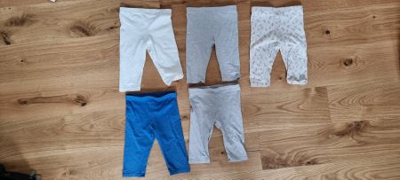 5 Sommerleggins für Mädchen Grösse 110/116