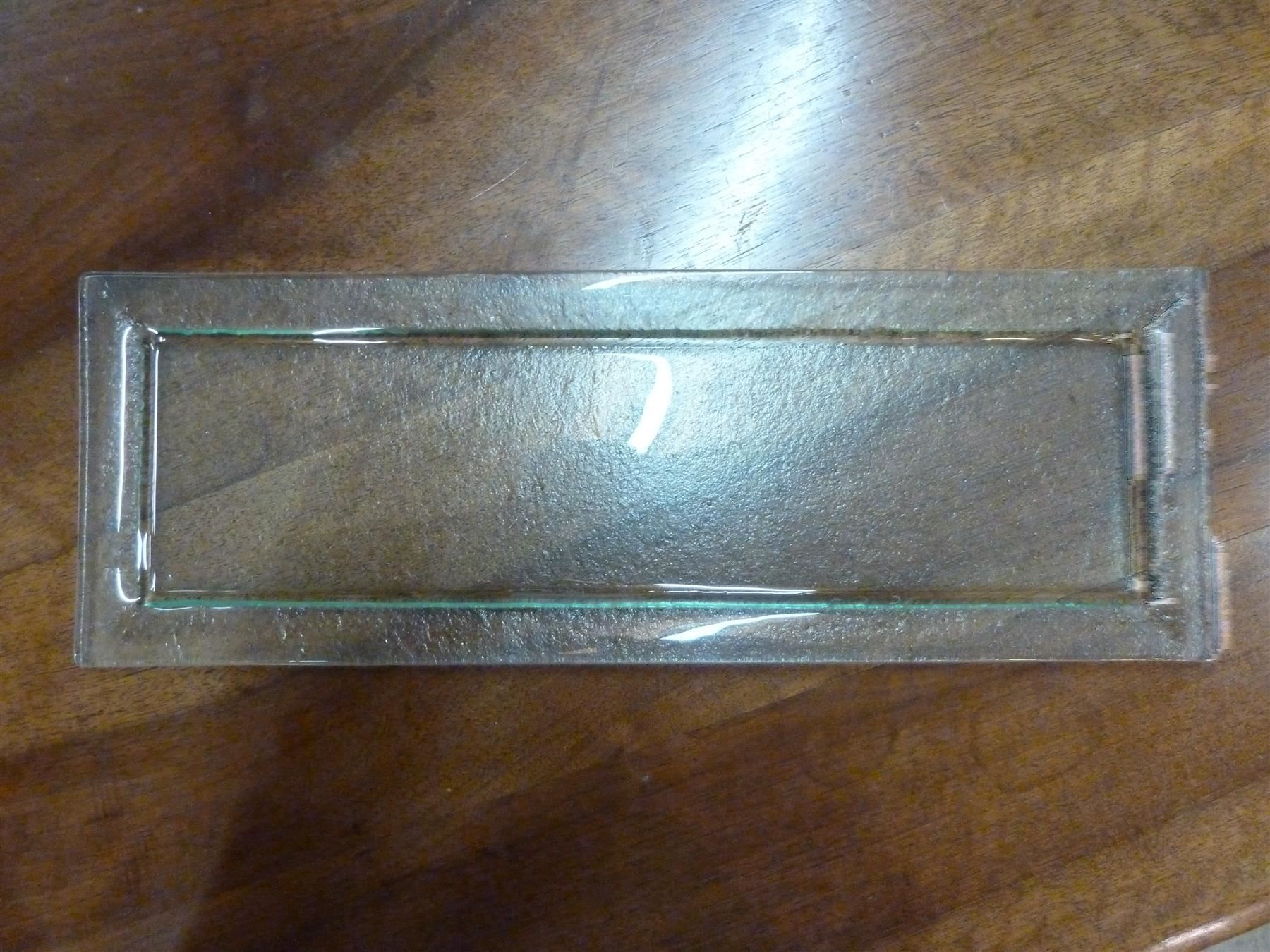 Servierplatten: Glas Platte – Gebraucht aus Bure von 1319 1