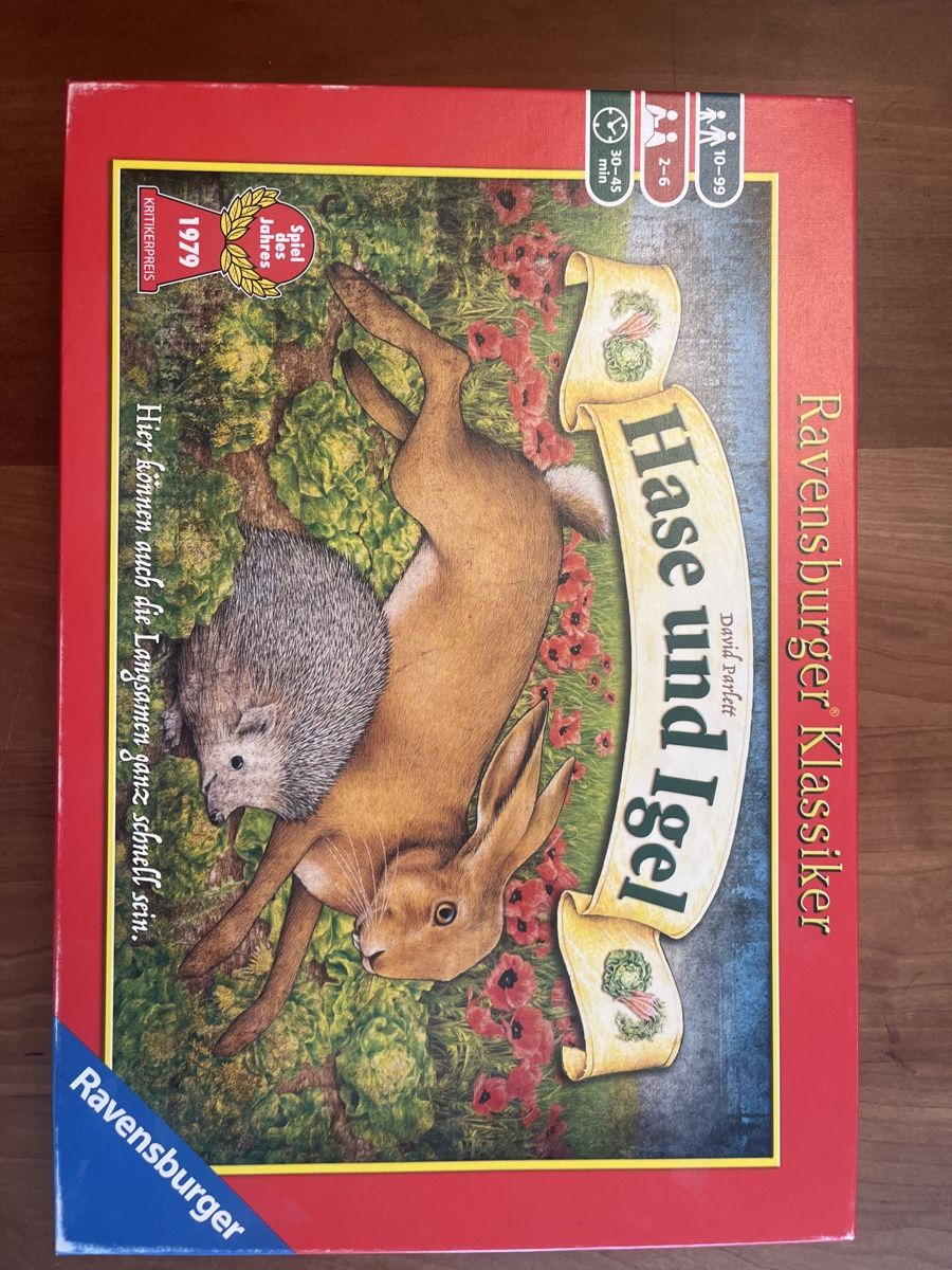 Ravensburger Spiele: Hase und Igel Brettspiel Neuwertig – Gebraucht aus Zürich von kleinesgrau