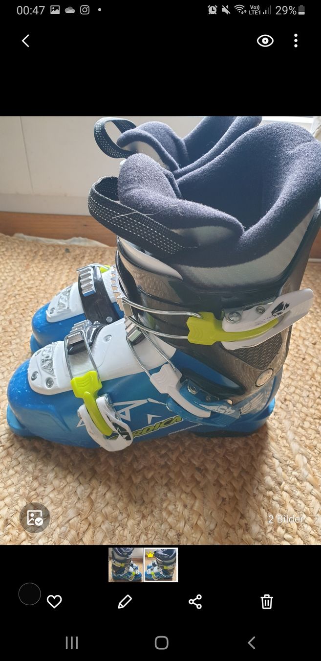Nordica Sci: Skischu Kinder mm. 275 – Usato da Zürich venduto da yoarg 4