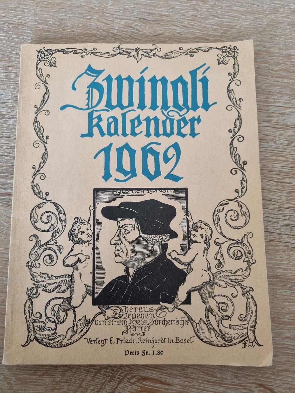 Kalender: Zwinglikalender 1962 – Gebraucht aus Abtwil SG von danikari
