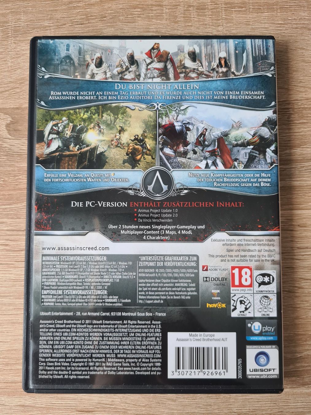 Spiele: Assassin's Creed Brotherhood (Multilanguage) - PC – Gebraucht aus Carouge GE von Gasco 1