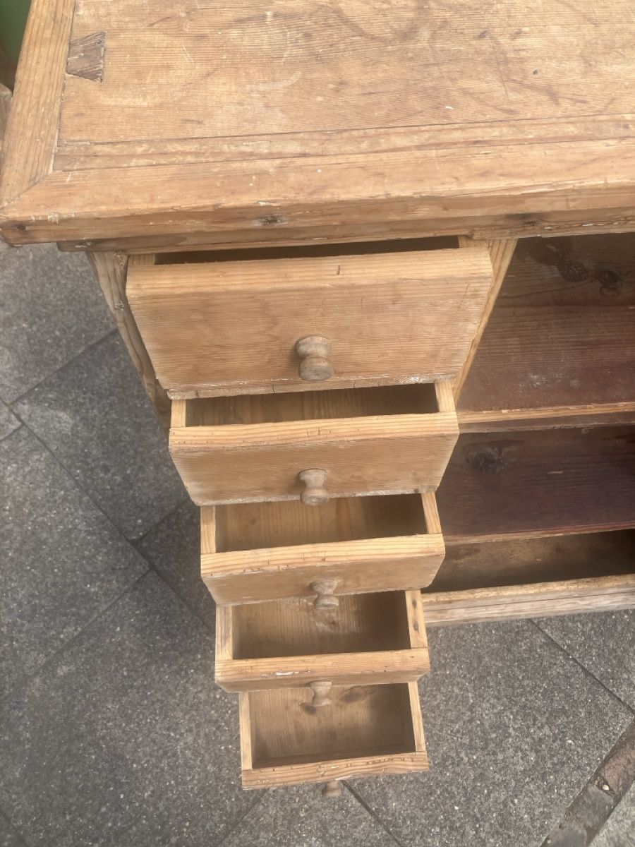 Cassettiere: Altes/antikes Apothekerbuffet/Kommode aus Holz – Usato da Langnau am Albis venduto da Dom72 5