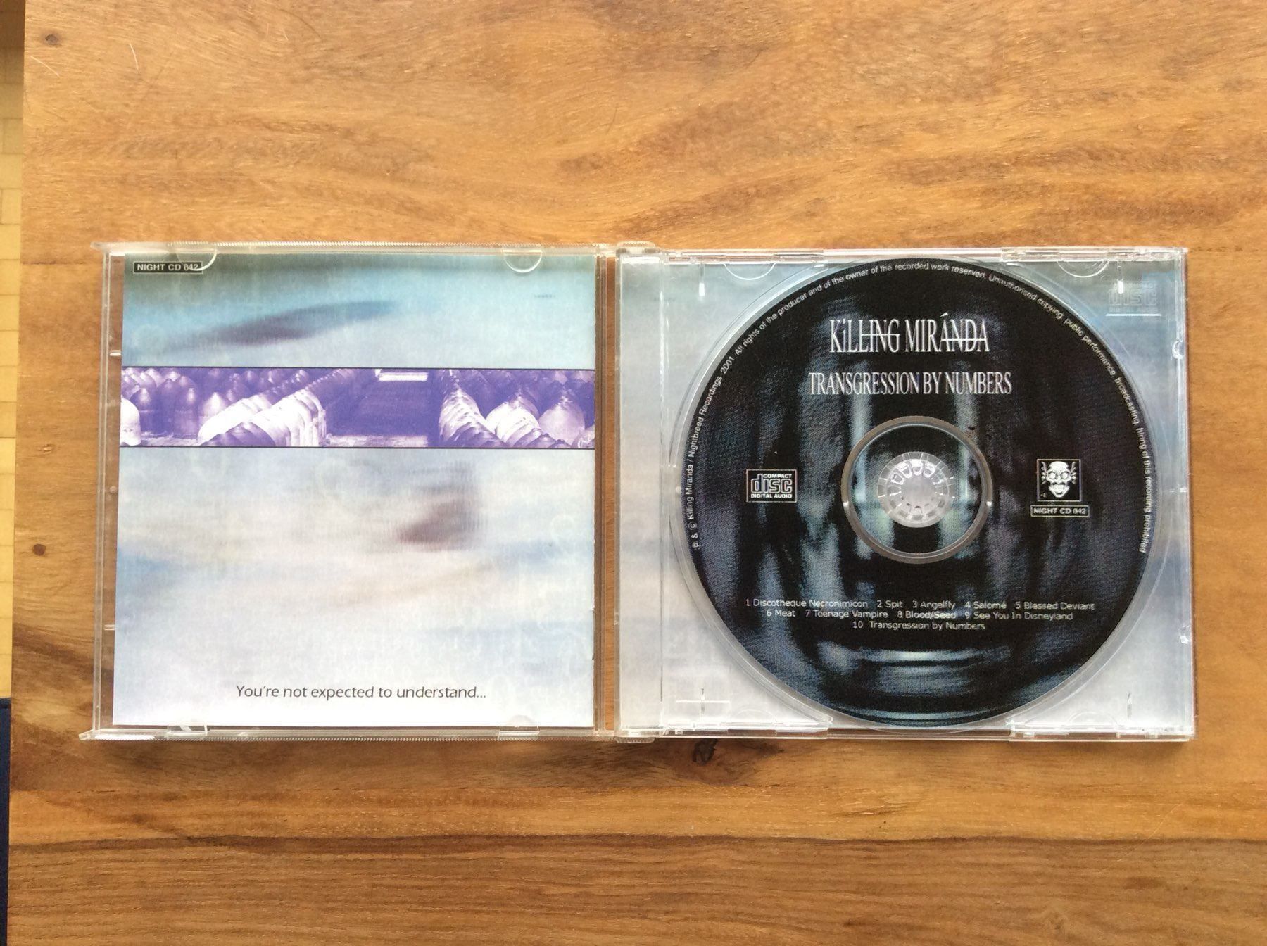CDs: CD Killing Miranda – Transgression By – Gebraucht aus Horgen von flyingpenguin2000 1