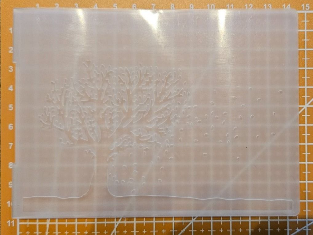 Sciablone: Prägeschablone Nr.710, Baum (Sizzix geeignet) – Nuovo e nell'imballaggio originale da Gretzenbach venduto da Fliegepilz56 2