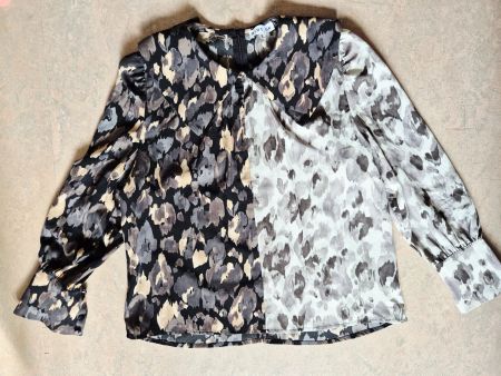 BIRT UK L 40 BLUSE TUNIKA TOLLER KRAGEN,  TOP ZU JEANS HOSE