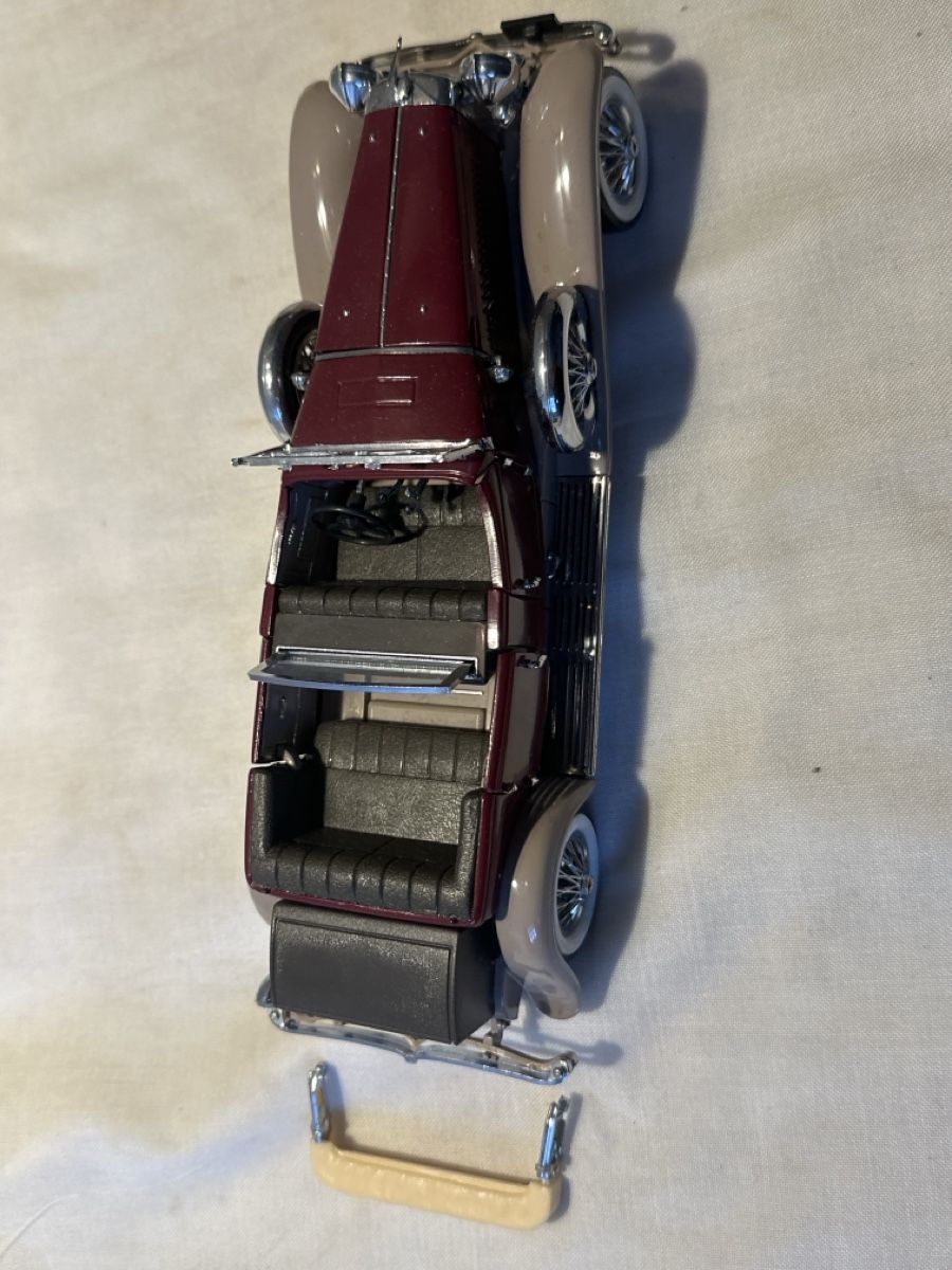 Franklin Mint Modellini d'auto: Franklin Mint 1930 Duesenberg J, Durham Tourster – Difettoso da Zürich venduto da Chaeffeler 1