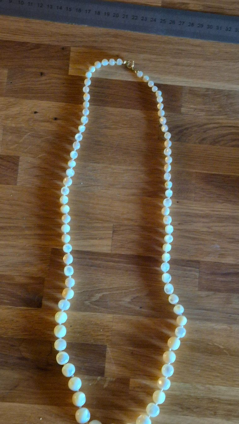 Ketten: collier en pierres semi-précieuses – Gebraucht aus Mervelier von marbre75 1
