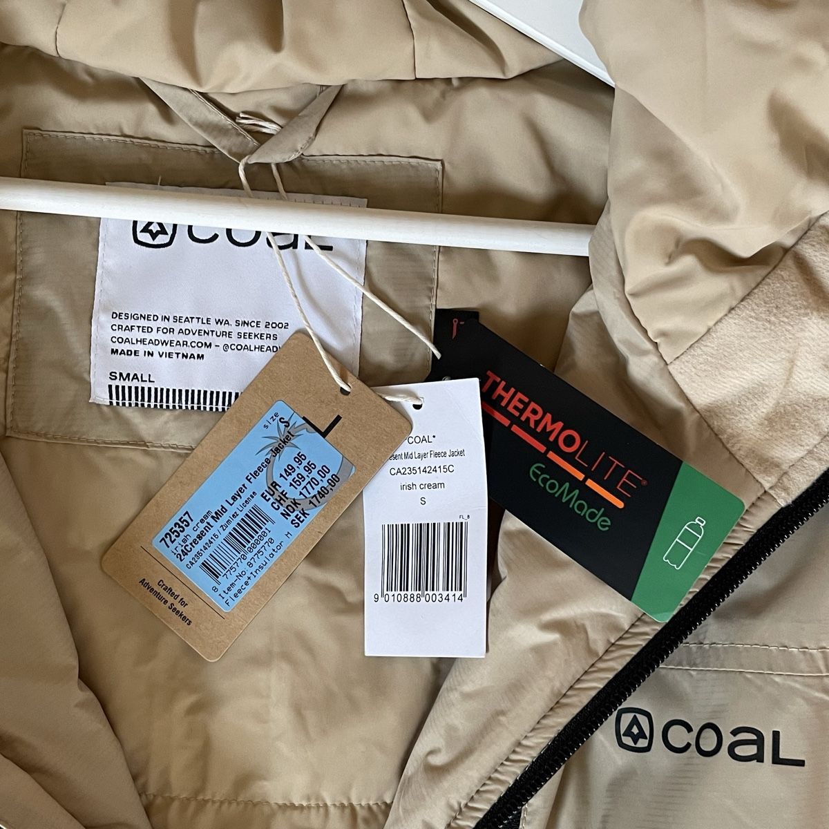 Jacken: coal Jacke beige, Grösse S – Neu und originalverpackt aus Ettenhausen TG von Stka 3