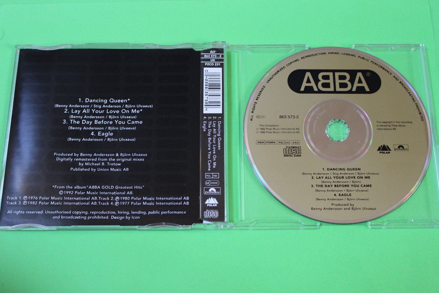 CD: ABBA - Dancing Queen Maxi-CD 1992 – Usato da Tübach venduto da JamesStone 2