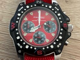 Chronograph Irmscher Motorsport, Rarität, m. Box & Anleitung