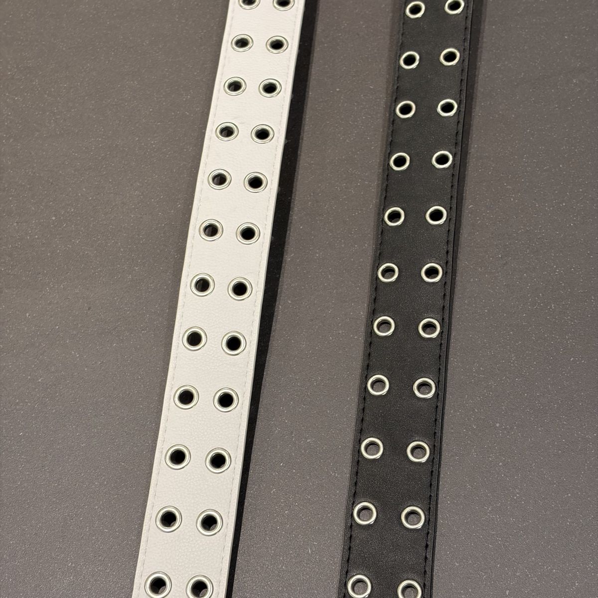 Cinture: Alt Belt Set 2 Double Eyelet Goth Adjustable Chain – Usato da Edlibach venduto da Anyteaparty 4
