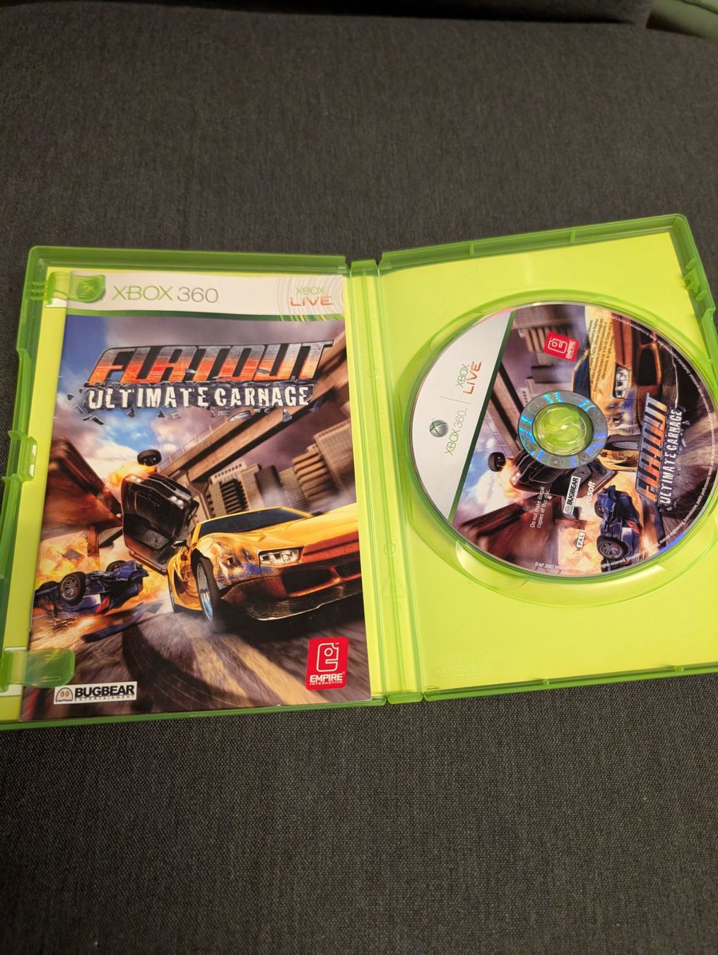 Spiele: Flatout ultimate Carnage Microsoft Xbox 360 – Gebraucht aus Giubiasco von Tici__nerd_Giubiasco 2