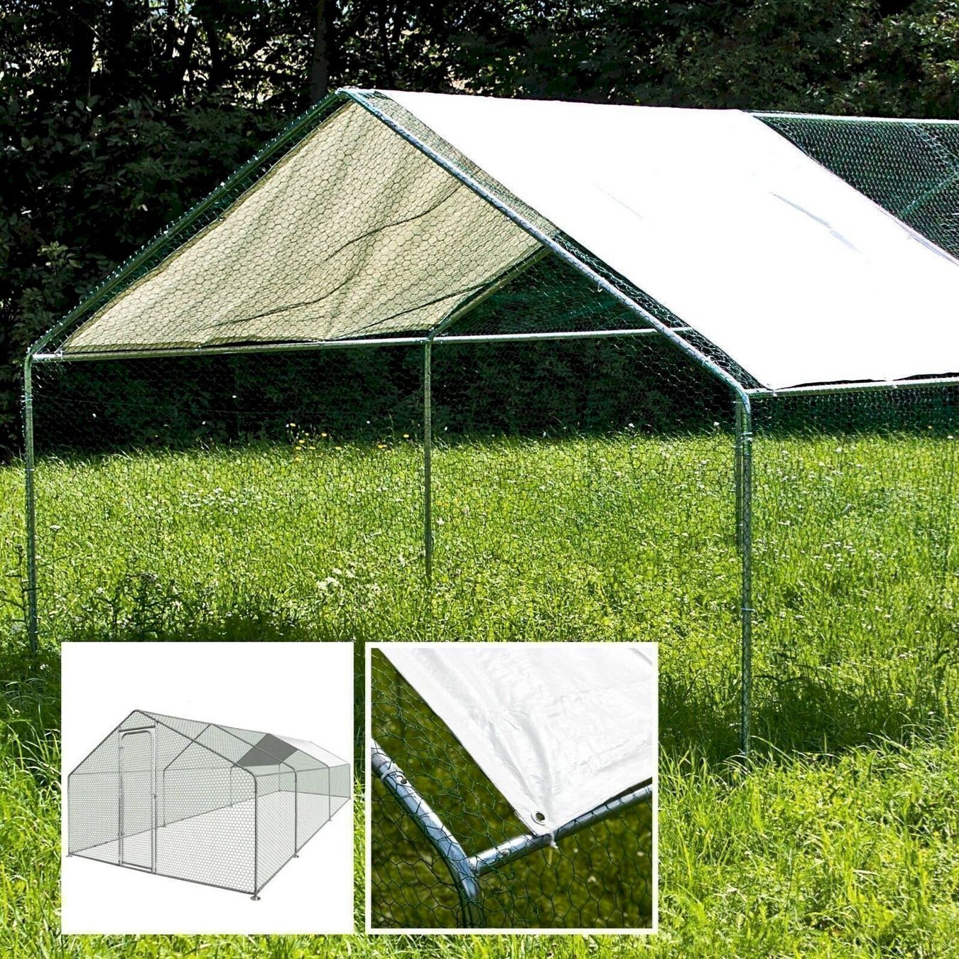 Käfige, Transport & Sicherheit: DEMA Freilaufgehege Berta 3x6 m – Neu und originalverpackt aus Bottighofen von zaap 1