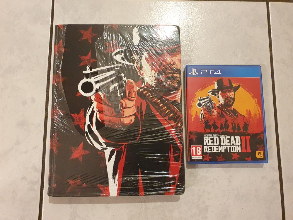 PS4 "Red Dead Redemption 2" mit Lösungsbuch / Deutsch (Neu) (Neu