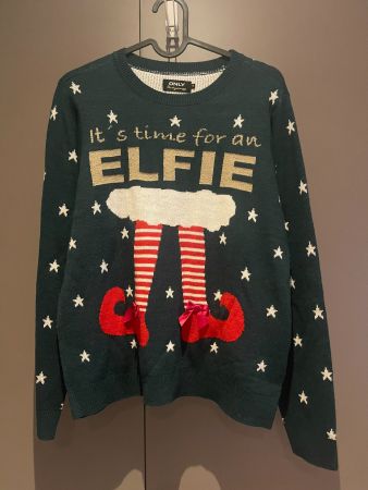 Only Weihnachtspullover, Gr. S, Neuwertig!