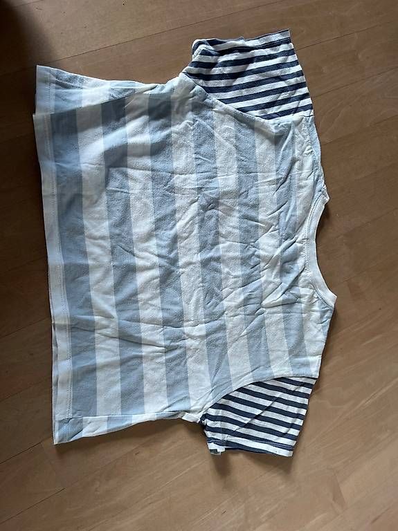 T-shirt: Pull&Bear gestreiftes croped t-shirt – Usato da Luzern venduto da nad_2my8 1