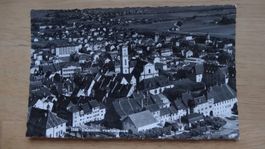 Carte Postale Ancienne Delémont - Vue Aérienne