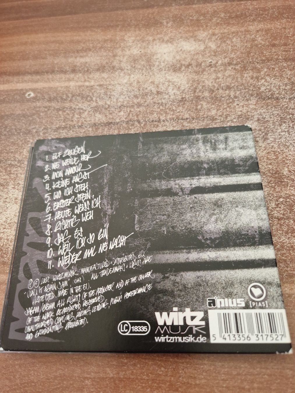 CD: Wirtz  - 11 Zeugen – Usato da Wattenwil venduto da Mage66 1