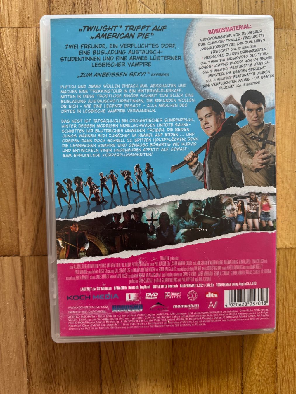 Tutti i DVDs: LESBIAN VAMPIRE KILLERS. (DVD) – Usato da Basel venduto da san_2qlq 1
