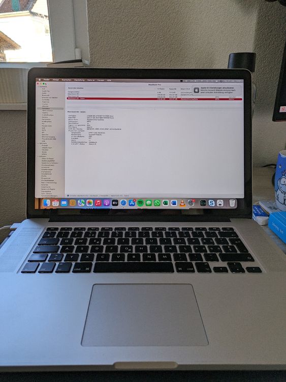 Apple MacBook Pro (mid 2015) i7 2.2GHz 512GB (Gebraucht) in Brütten für ...