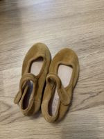 V&V Ballerinas Wildleder hellbraun Grösse 26 neuwertig