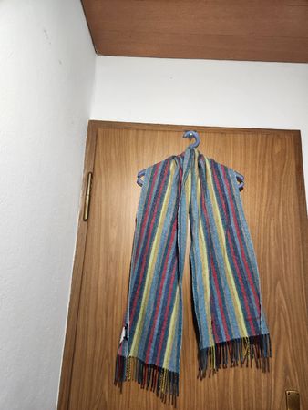 Écharpe BOSS Hugo Boss rayée cachemire 100% 