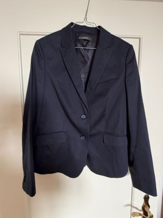 ESPRIT Damen Blazer Schwarz ca. Gr. 38 Klassisch Eleganter S