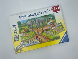 Ravensburger Zoo Puzzle 2x24 Teile