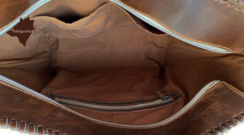 Taschen für Damen: Handtasche aus echtem Kuhfell – Neu und originalverpackt aus Arbedo von patagonialeatherrugs 4