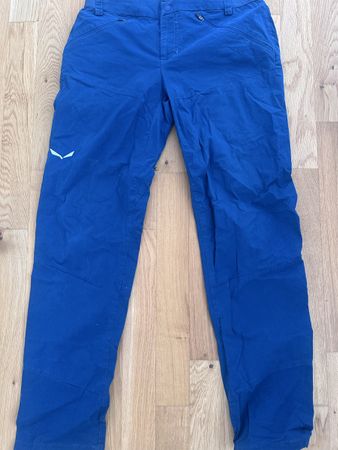Salewa pants blue EU 48 (M) Slim Fit Straight Leg