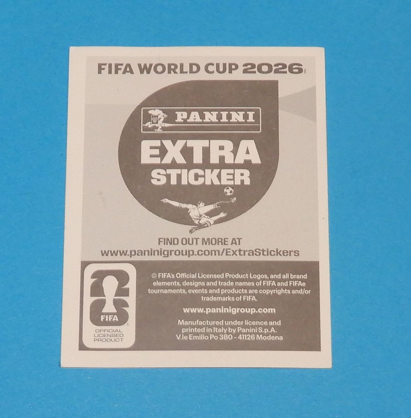Panini Carte collezionabili: Panini 2026 Extra Sticker Cody Gakpo – Nuovo (secondo la descrizione) da Bern venduto da compischop 1