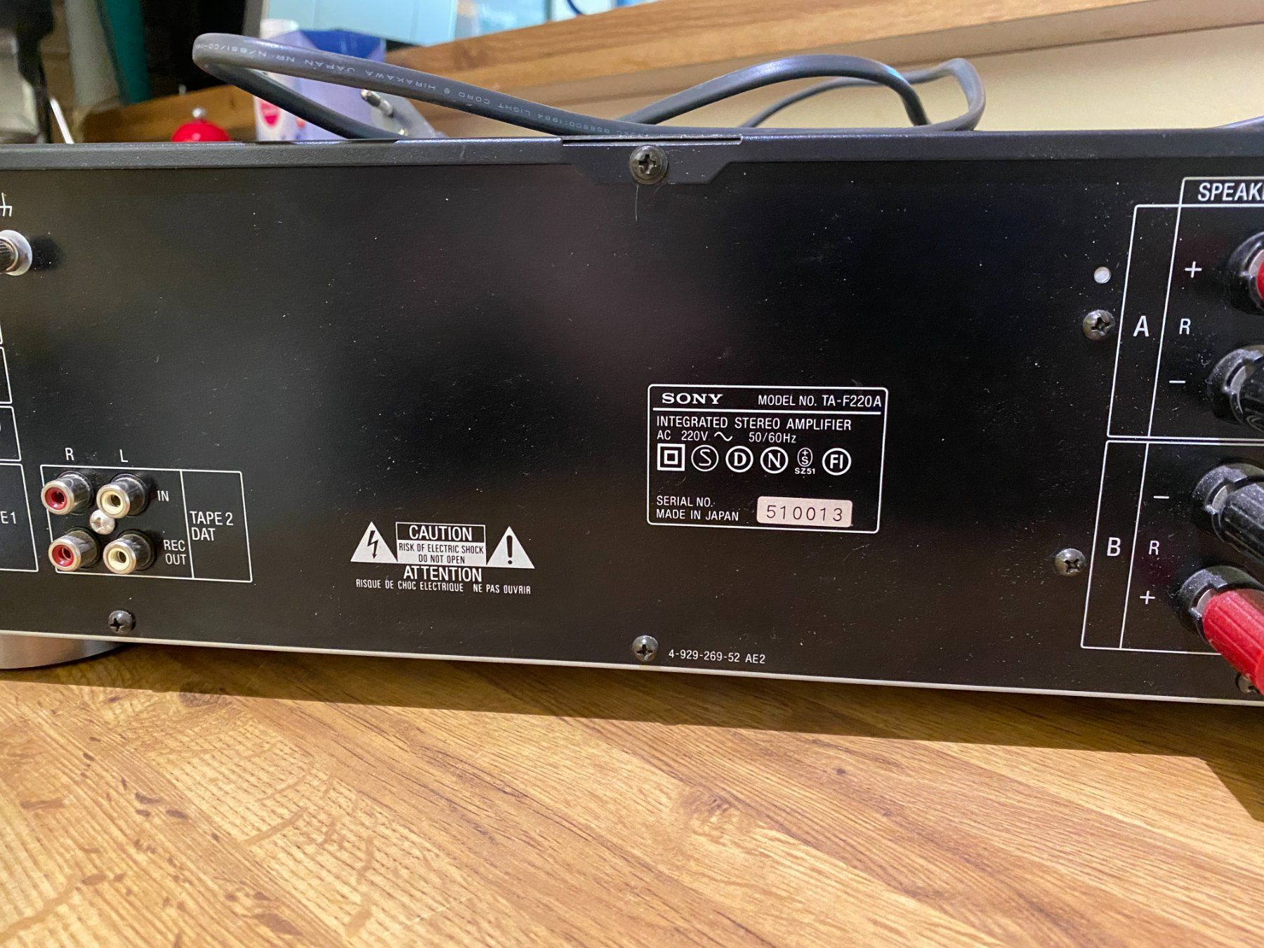 Sony Amplificatori: Sony Verstärker - Defekt – Usato da Basel venduto da VinylLover68 6