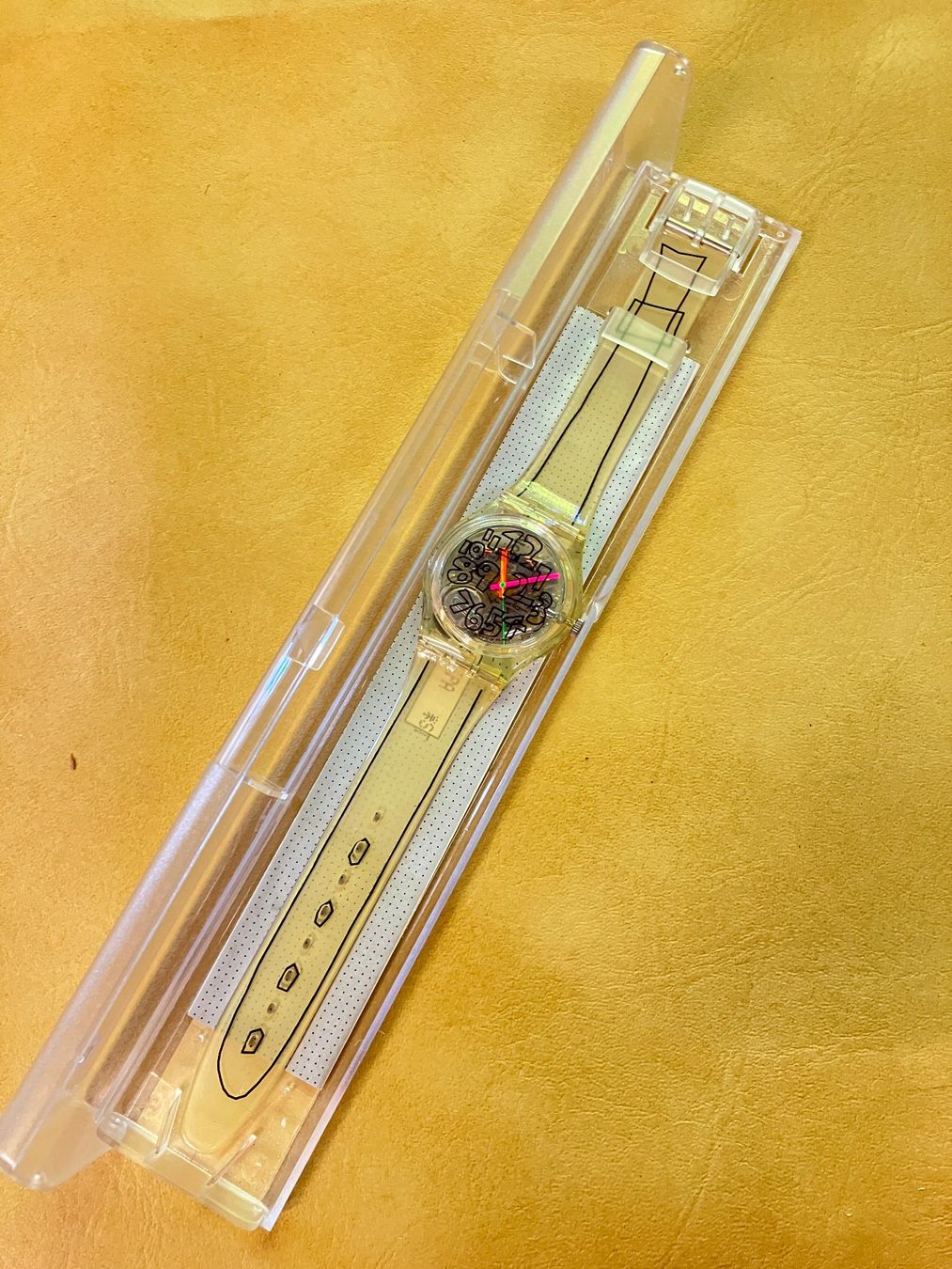 Swatch Orologi: Swatch Gent Scribble 1991 ungetragen – Usato da Horw venduto da luzernicus 3
