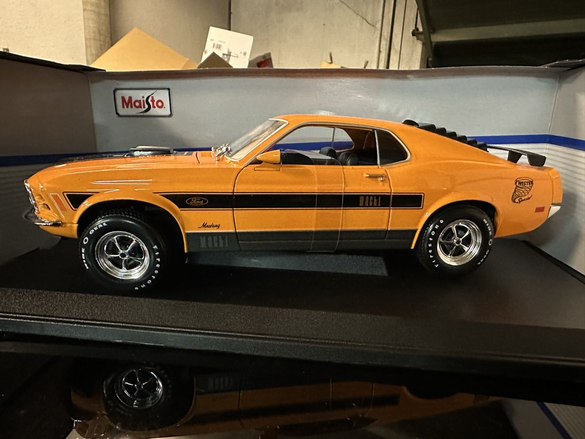 Ford Modellautos: Ford Mustang mach1 1970 Oldtimer classic – Neu (gemäss Beschreibung) aus Reinach AG von rares75 1