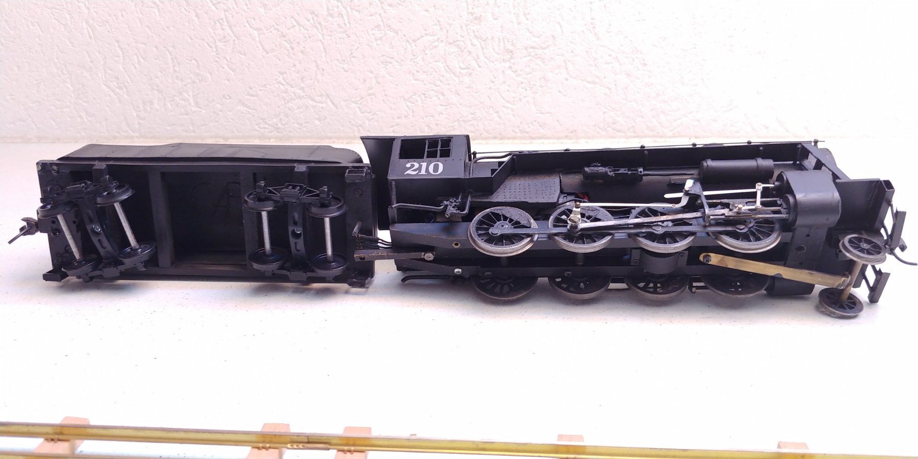 Modelleisenbahnen: Dampflok mit Tender 0 – Gebraucht aus Waltenschwil von Ardnas007 1