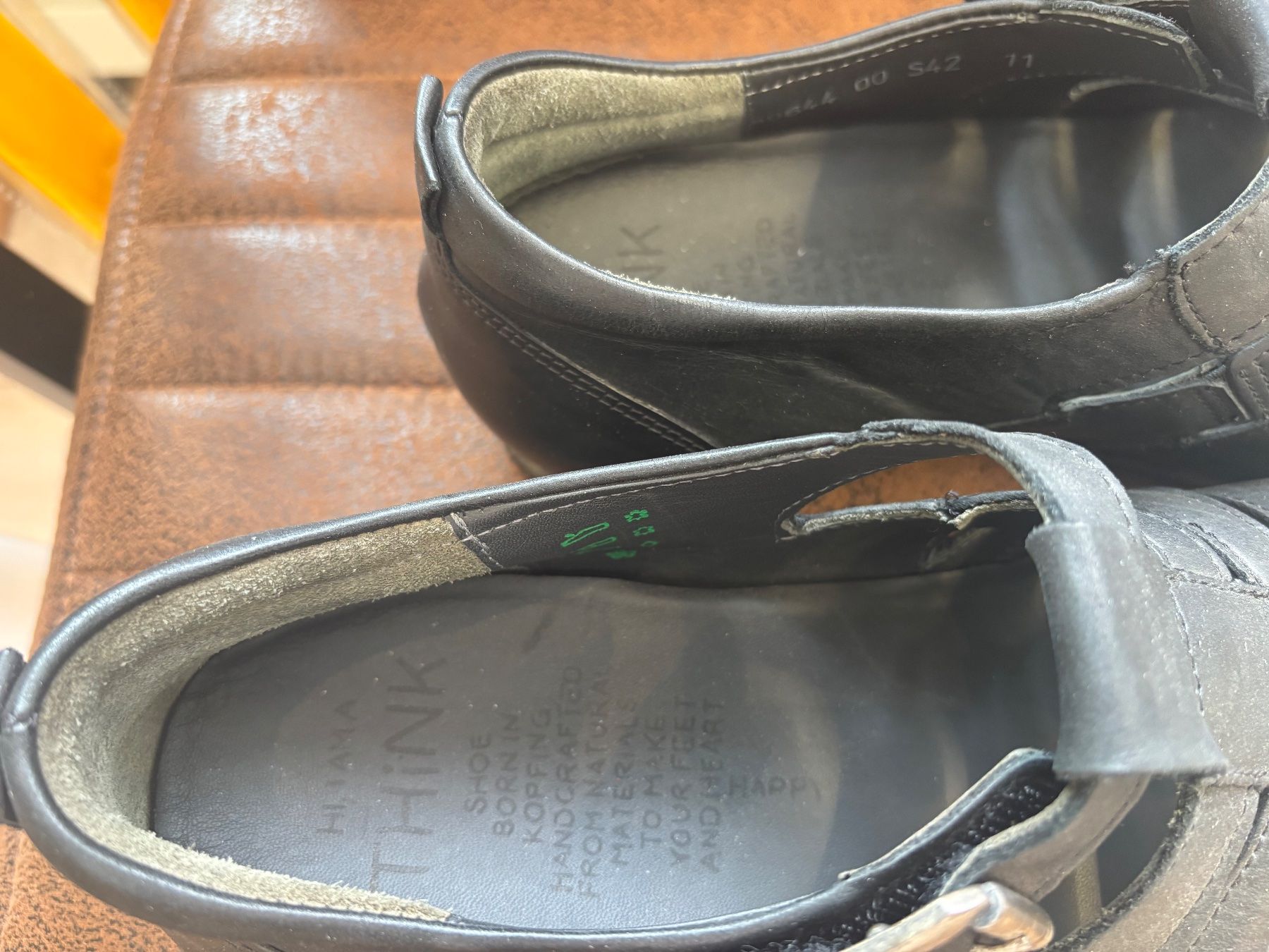 Think Scarpe da uomo: Think! Herren Halbschuhe Leder / Gr. 42 NEU! – Usato da Schmerikon venduto da Lori_lolita 2
