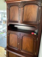 Wohnzimmerschrank Mahagoni mit Spiegel, Garderobe