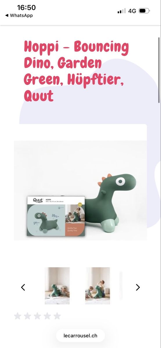 Giocattoli: Quut Hoppi Dino Kids – Nuovo (secondo la descrizione) da Aeschlen ob Gunten venduto da Maensch