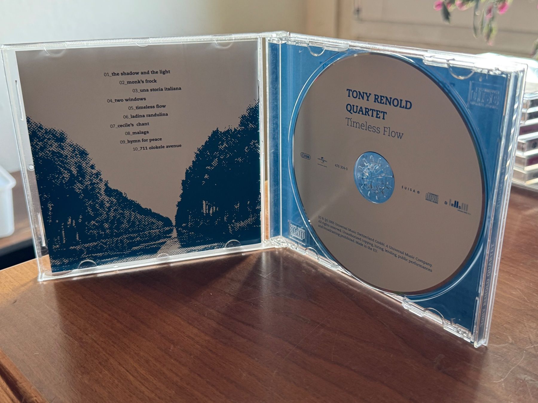 CD: Tony Renold Quartet - Timeless Flow - KA01B – Nuovo (secondo la descrizione) da Küsnacht ZH venduto da JazzRecords 2