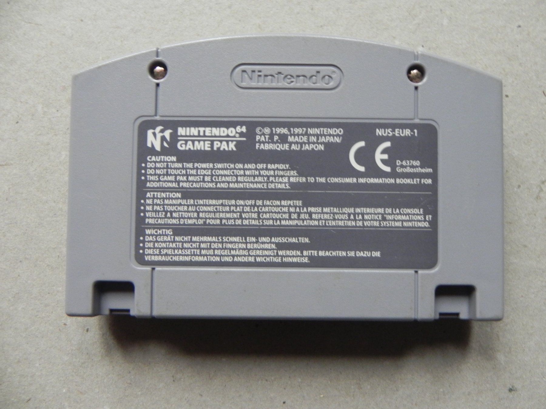Nintendo Giochi: Nintendo 64 Game Gex 3 – Usato da Siebnen venduto da krimsie 1