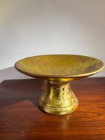 Fuss-Schale Gold Dekoration Vintage