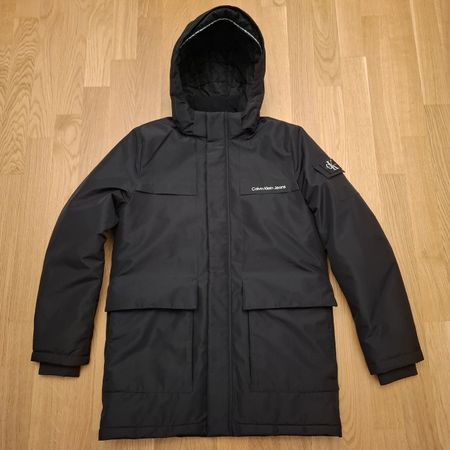 Jungen Winterjacke Parka Calvin Klein Gr. 16 / 176