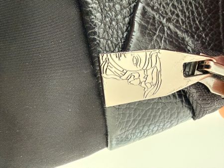 Original Versace Collection Umhängetasche Messenger Bag Schw