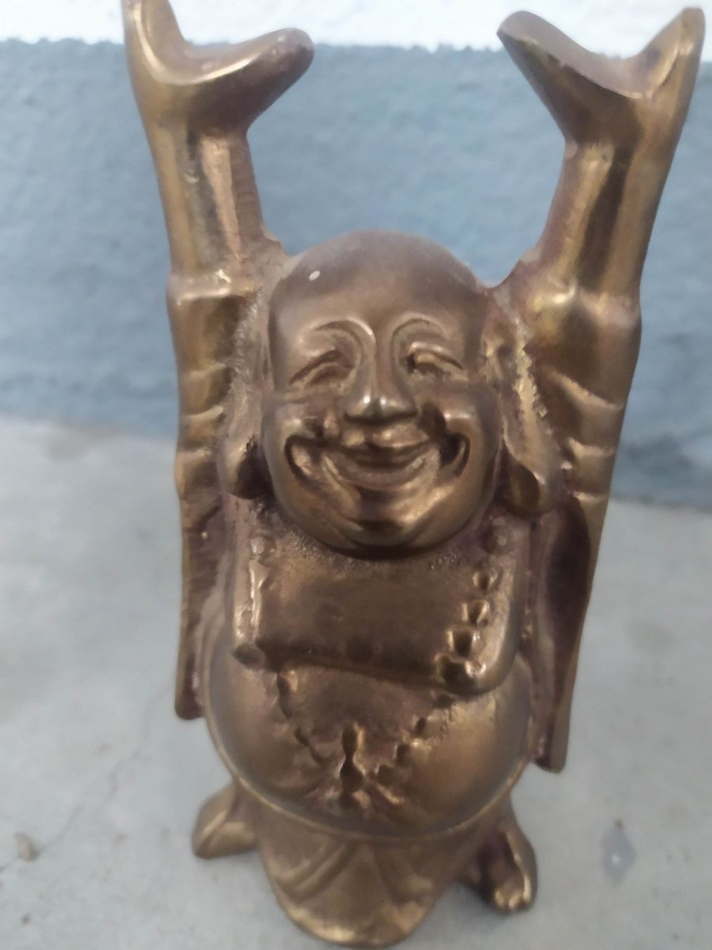 Sculture & Statue: kleine Messing - Buddah - Statue, H ca. 14,5 cm – Usato da Zürich venduto da jenxx 3