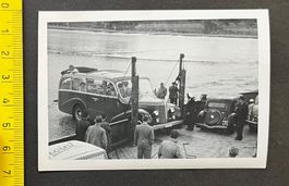 Autobus von A. Welti-Fuhrer Zürich Ankunft Frankreich?~1950